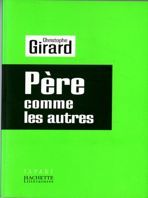 cover image of PERE COMME LES AUTRES